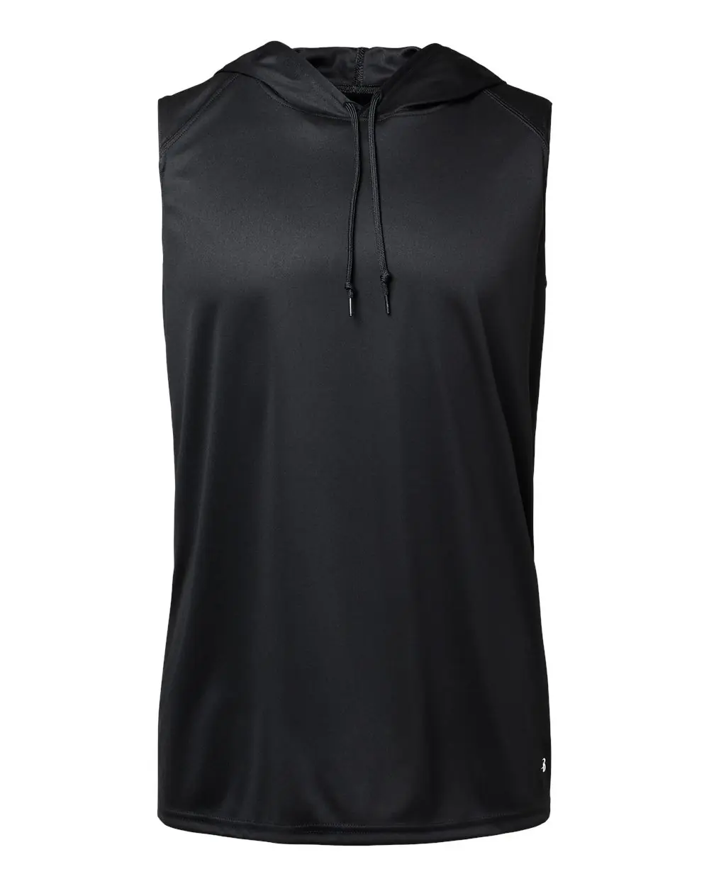 Badger Men's B-Core Sleeveless Hooded T-Shirt in Black
