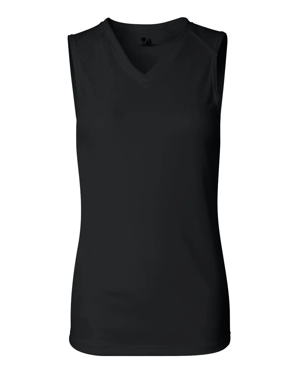Badger Women's B-Core Sleeveless T-Shirt in Black
