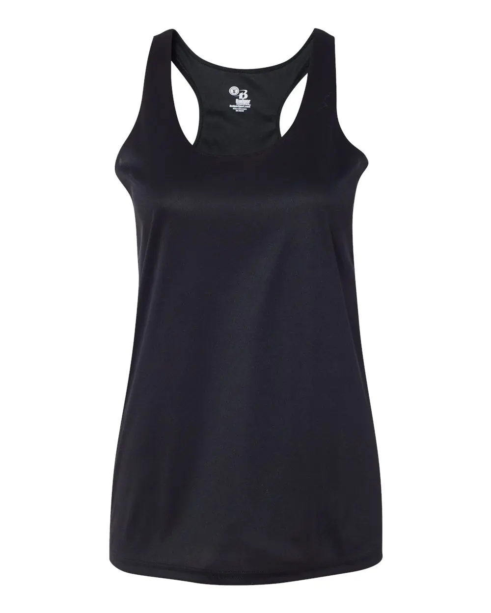 Badger Women’s B-Core Racerback Tank Top in Black