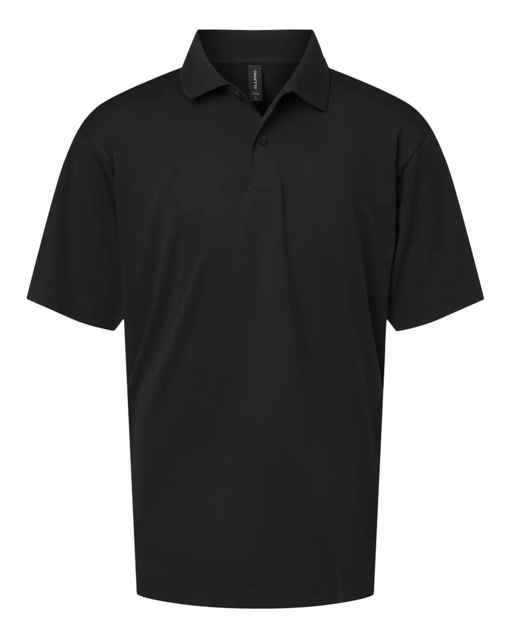 AllPro Youth Pro-Lock Performance Polo in Black