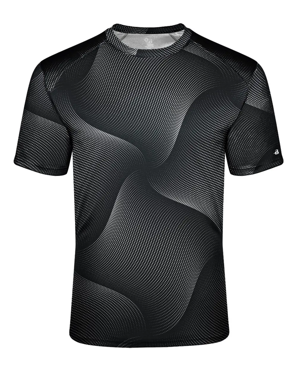 Badger Unisex Warp T-Shirt in Black