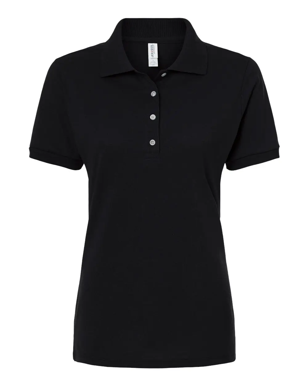 Jerzees Women's Dri-Power® Polo in Black