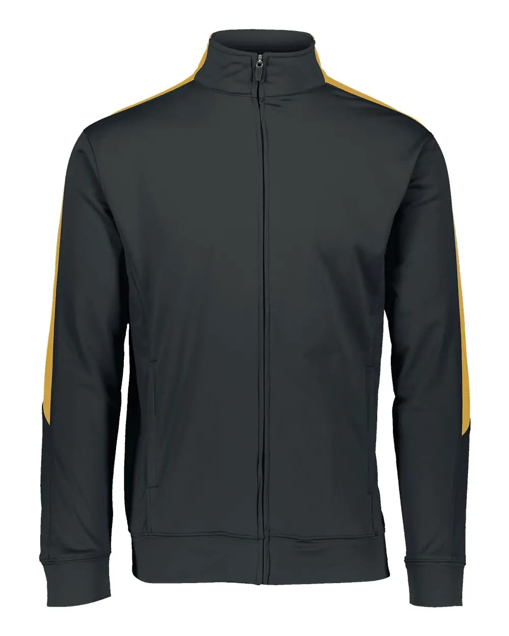 Augusta Sportswear Men's Medalist Jacket 2.0 in Black/ Gold