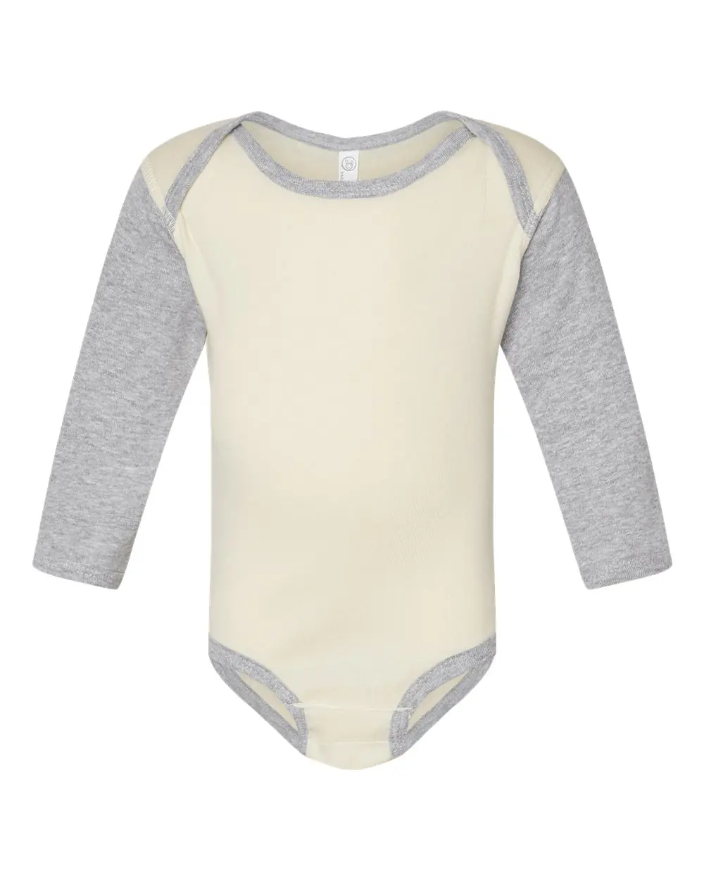Rabbit Skins Infant Long Sleeve Baby Rib Bodysuit