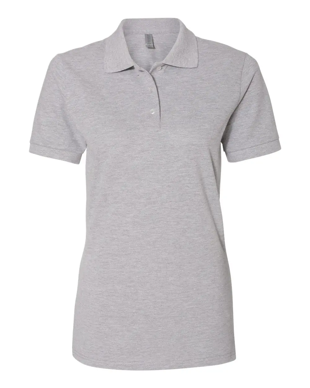 Jerzees Women's 100% Ring-Spun Cotton Piqué Polo in Athletic Heather