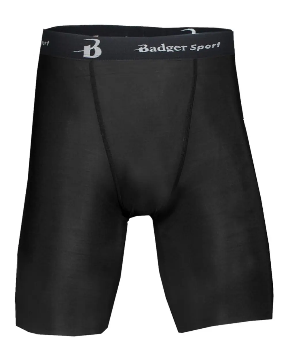 Badger Men's Pro-Compression Shorts in Black