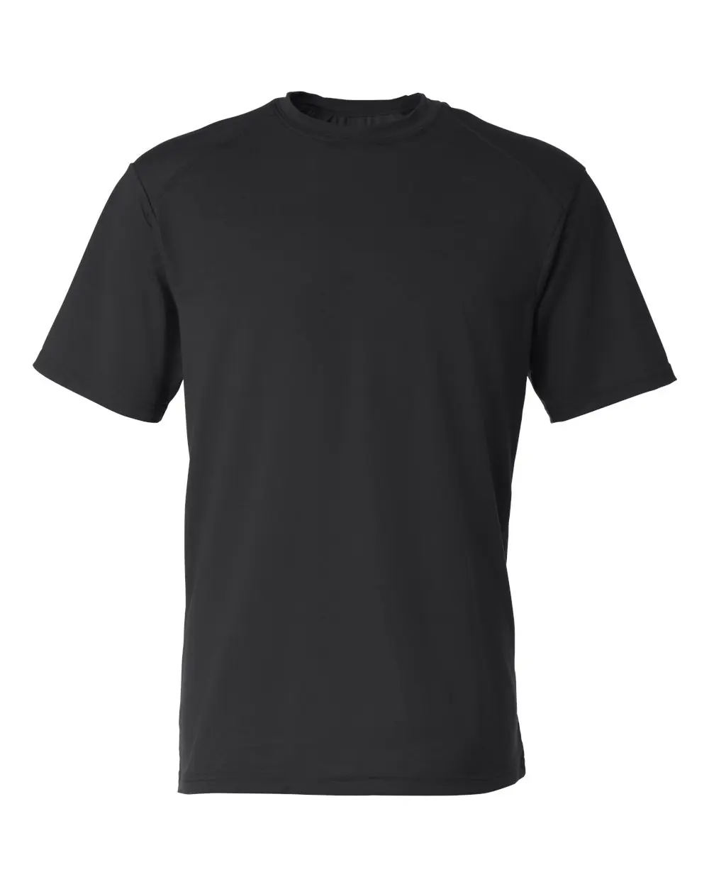 Badger Men's B-Tech Cotton-Feel T-Shirt in Black