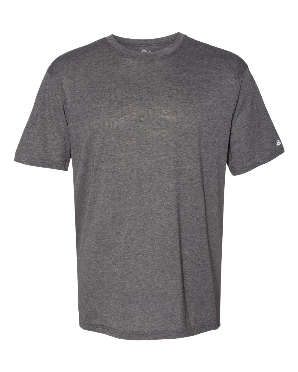 Badger Men's Triblend Performance T-Shirt in Black Heather