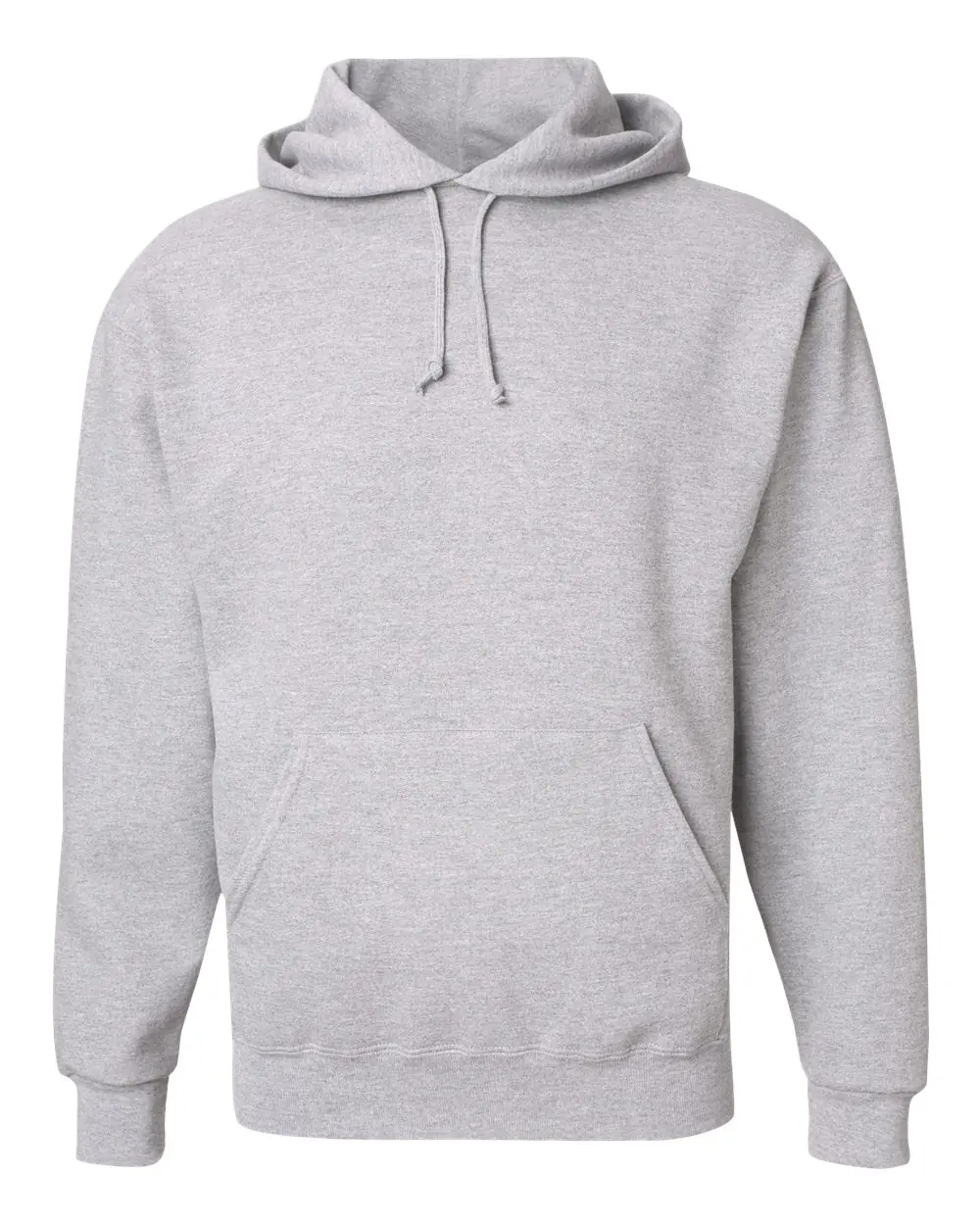 Jerzees Unisex Super Sweats NuBlend® Hooded Sweatshirt in Ash