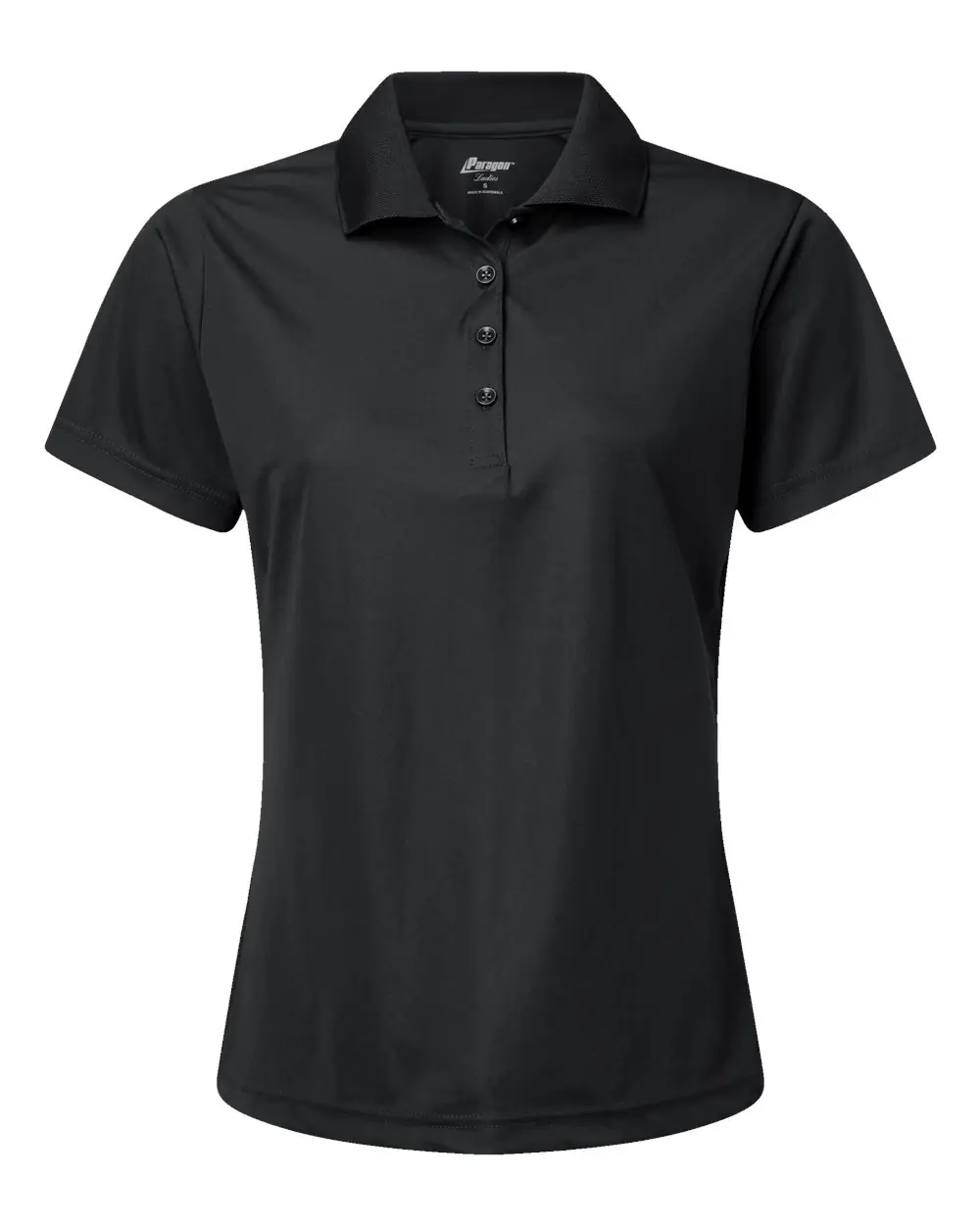 Paragon Women's Sebring Performance Polo in Black