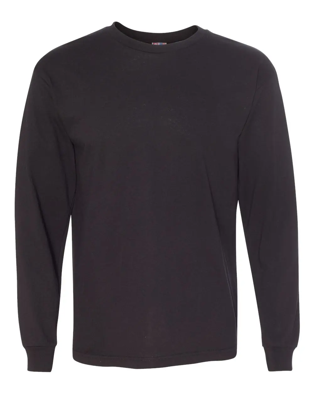 Bayside Unisex USA-Made Long Sleeve T-Shirt in Black