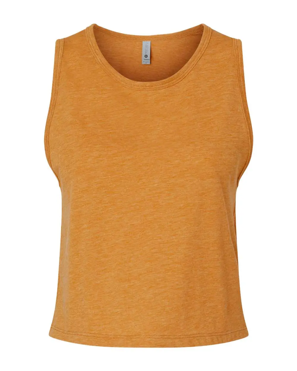 Next Level Apparel Women's Festival Crop Tank in Antique Gold