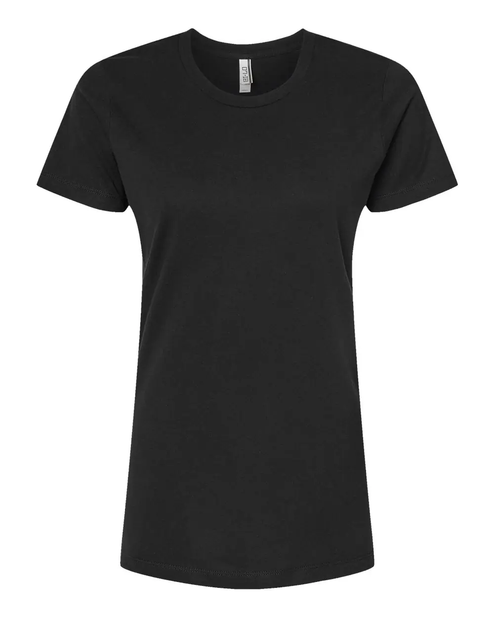 Tultex Women's Premium Cotton T-Shirt in Black
