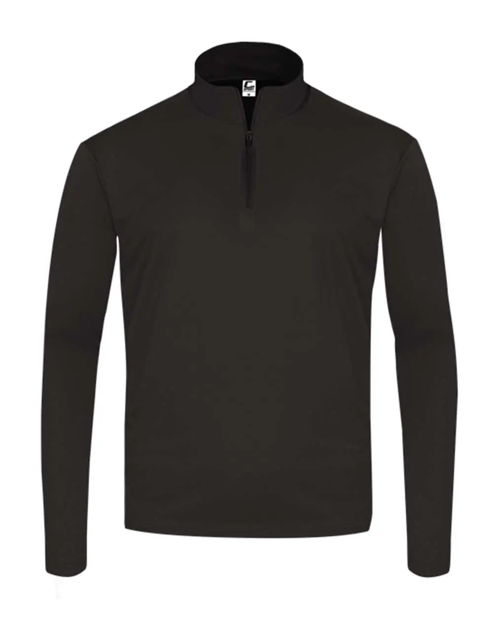 C2 Sport Youth Quarter-Zip Pullover in Black