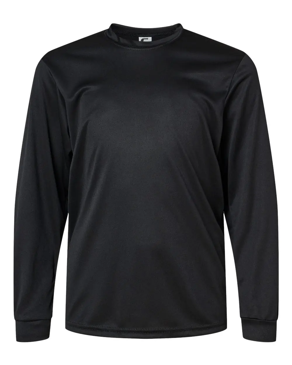 C2 Sport Youth Performance Long Sleeve T-Shirt in Black