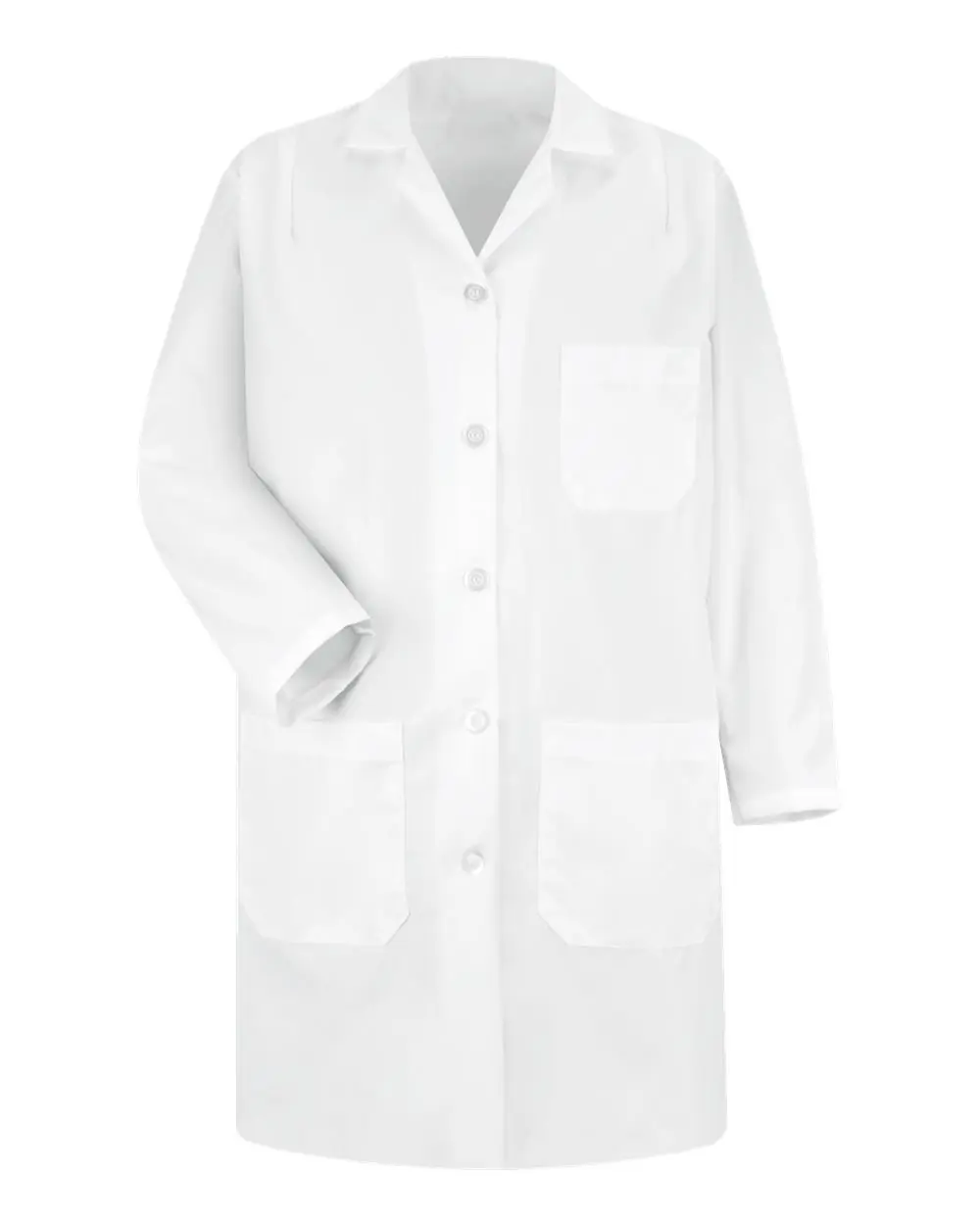Red Kap Women's Lab Coat in White