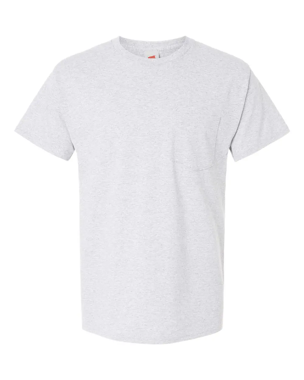 Hanes Essential-T Pocket T-Shirt in Ash