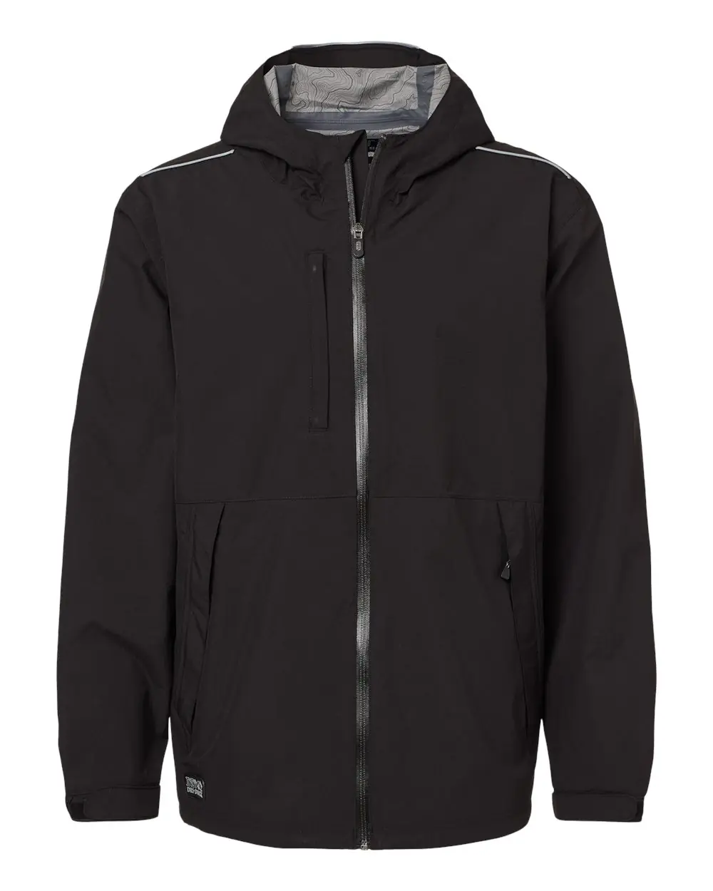 DRI DUCK Men's Challenger Full-Zip Jacket in Black