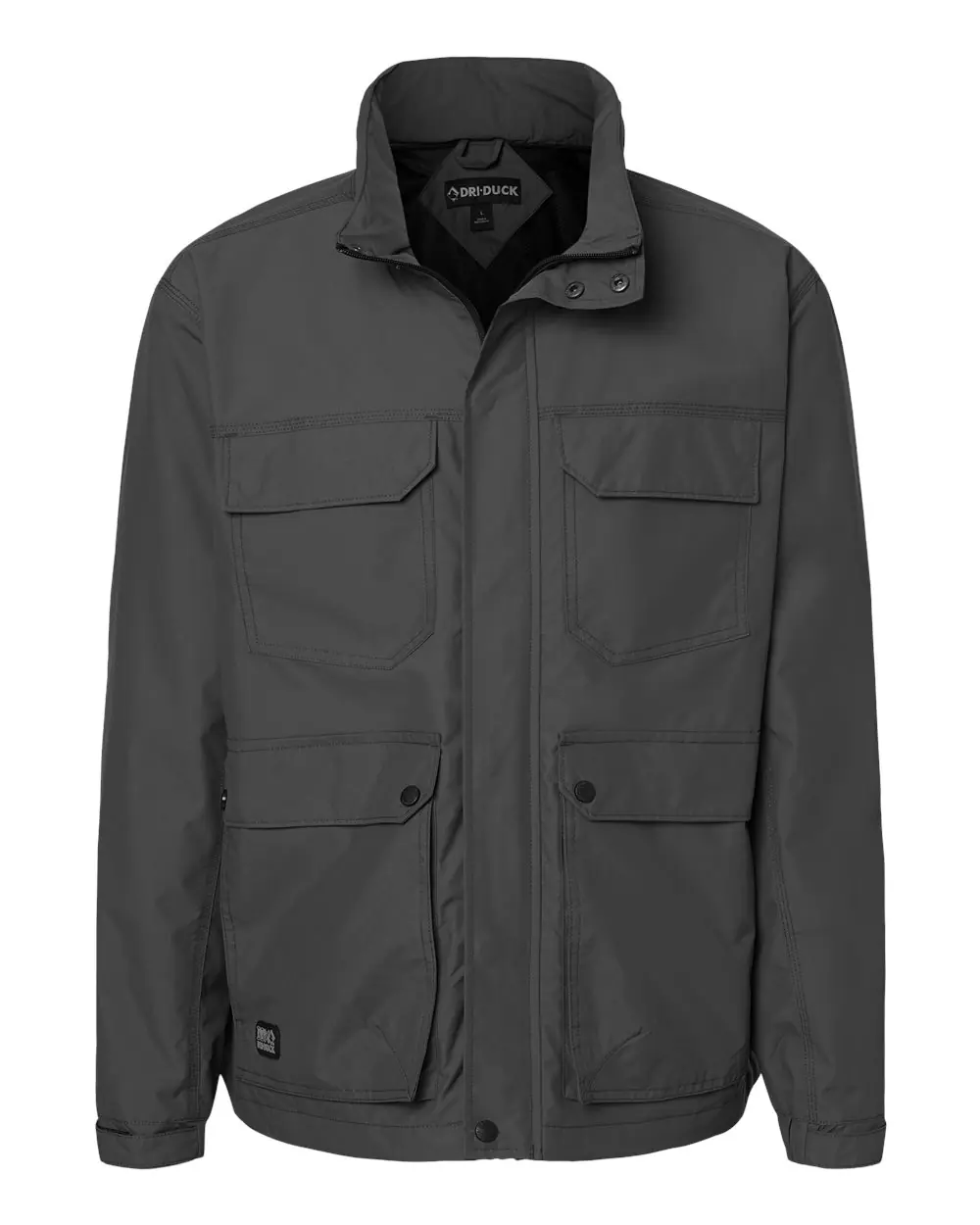 DRI DUCK Men's Field Jacket in Charcoal
