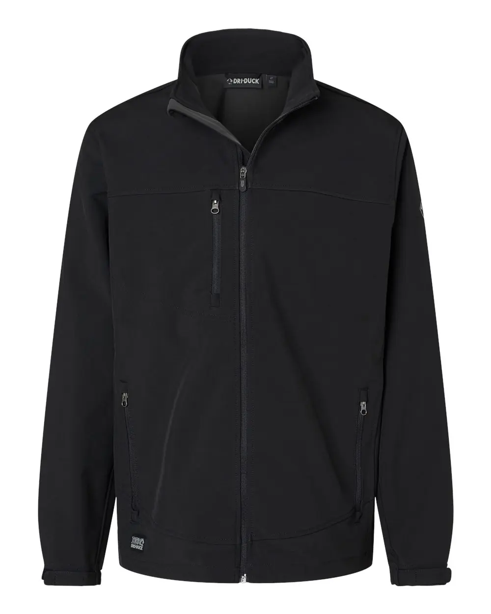 DRI DUCK Men's Tall Motion Soft Shell Jacket in Black