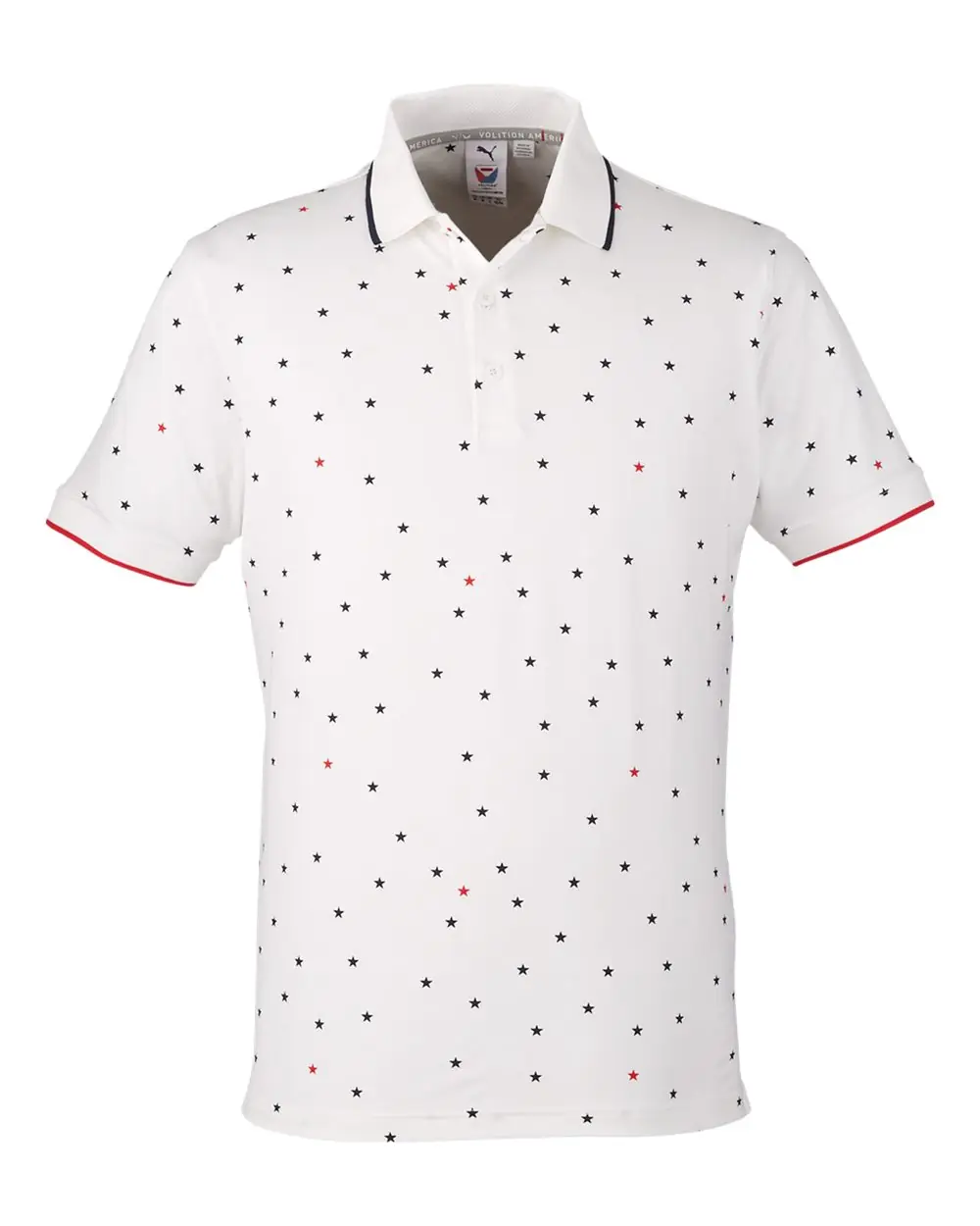 Puma Golf Men's Volition Skylight Patriotic Polo