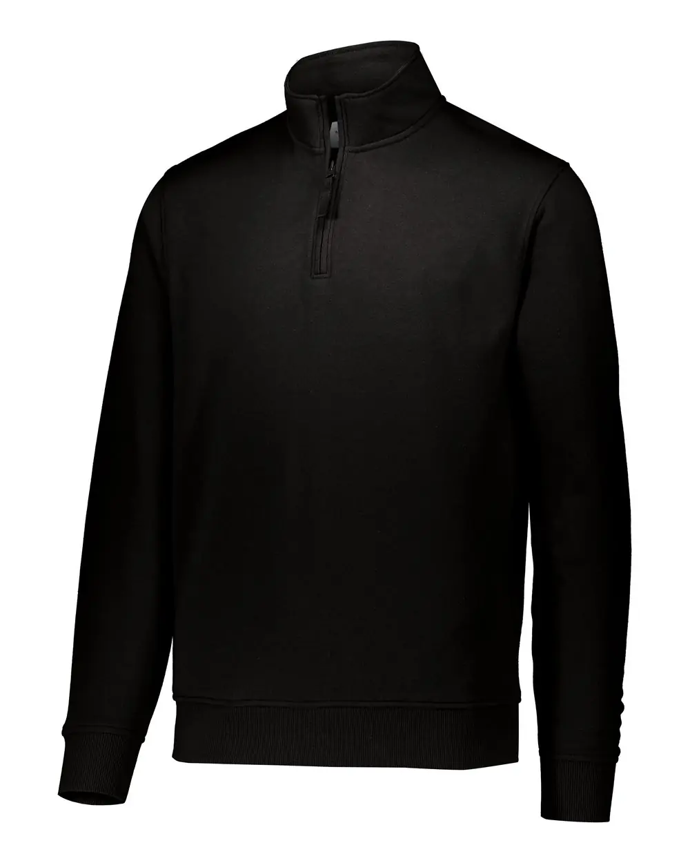 Augusta Sportswear Men's 60/40 Quarter-Zip Pullover in Black