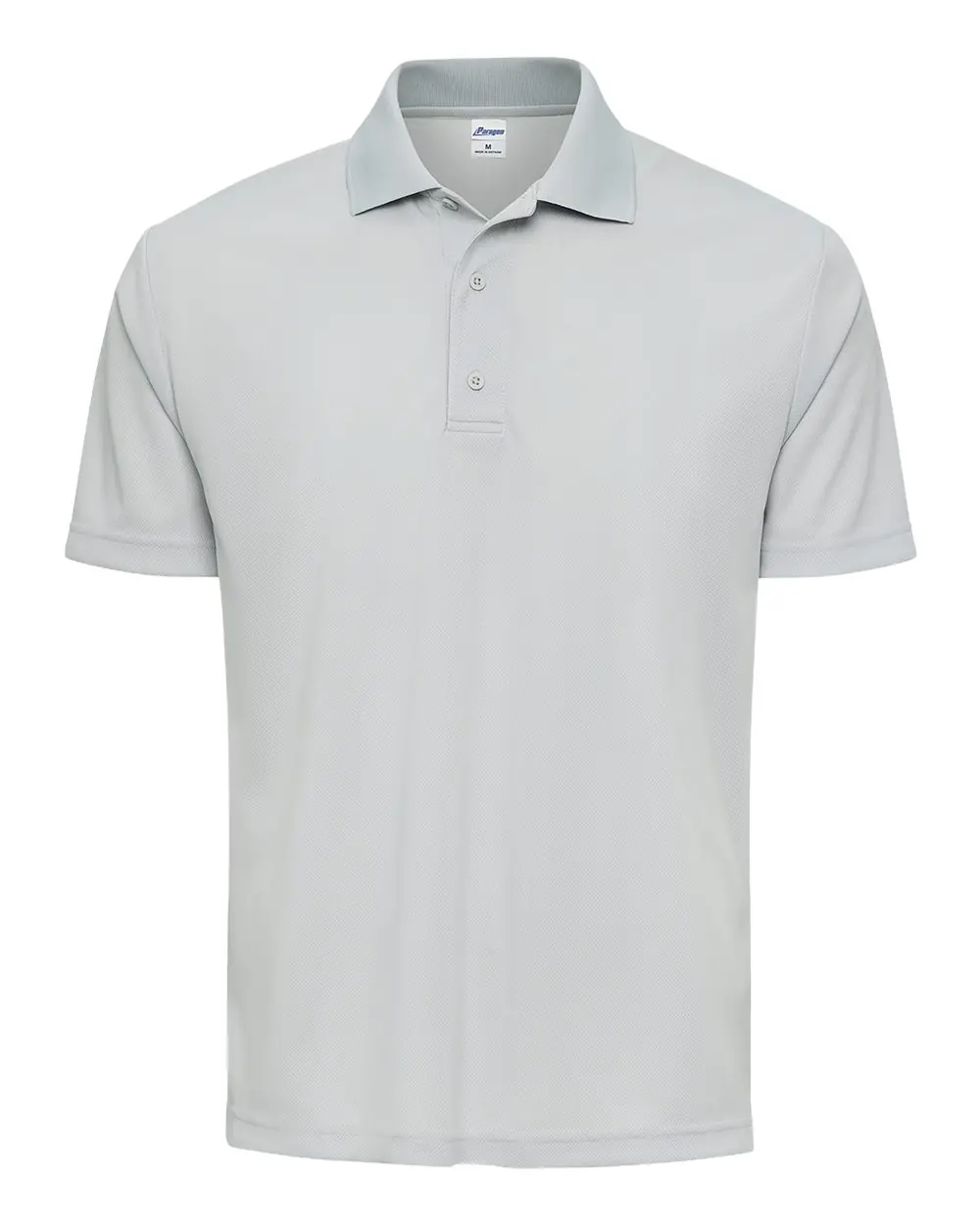 Paragon Men's Marco Performance Polo in Aluminum