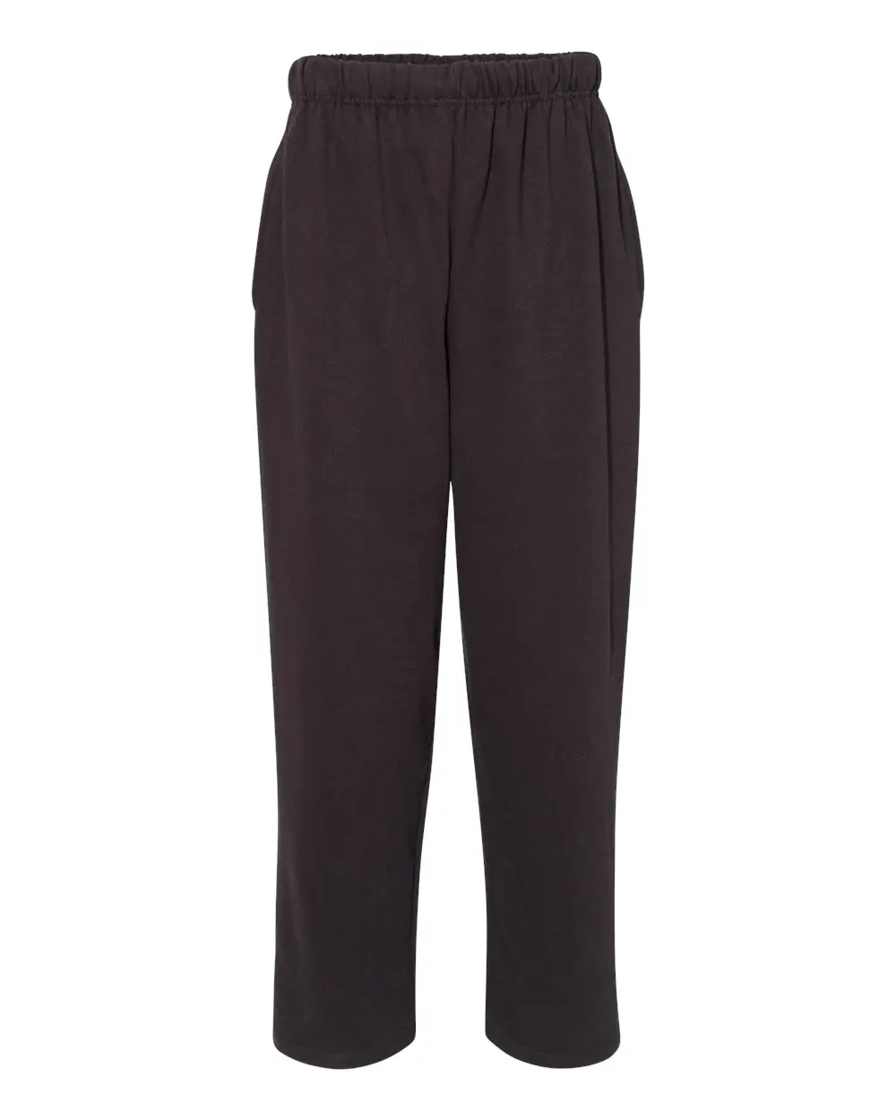 C2 Sport Men's Open-Bottom Sweatpants in Black
