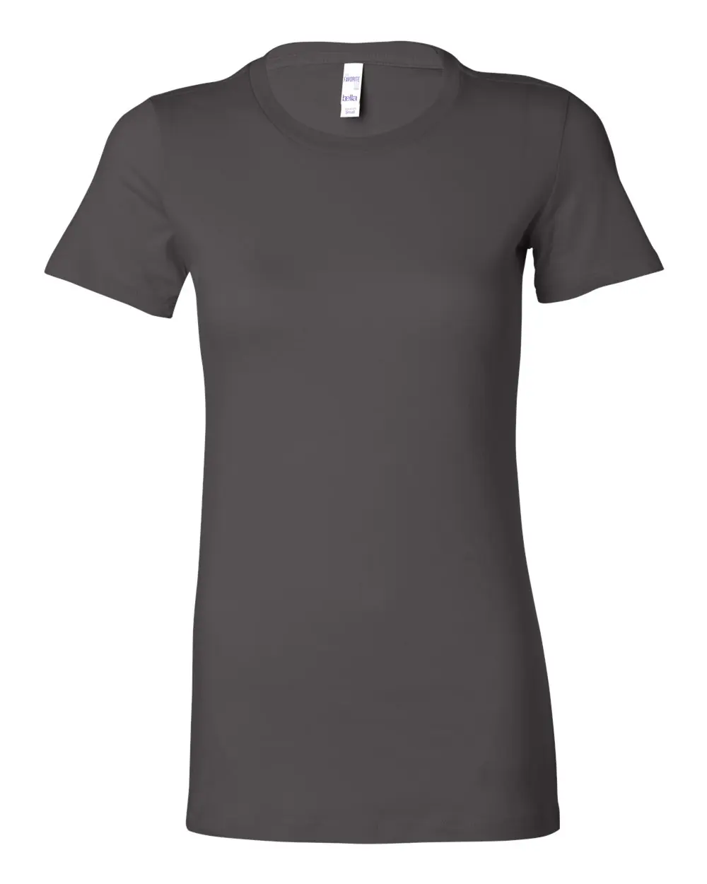 Bella + Canvas Women's Slim Fit Tee in Asphalt