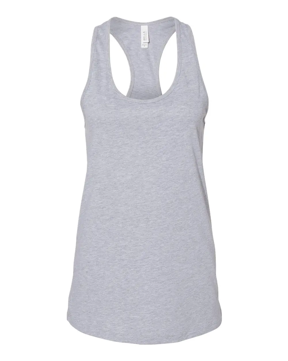 Bella + Canvas Women's Jersey Racerback Tank in Athletic Heather