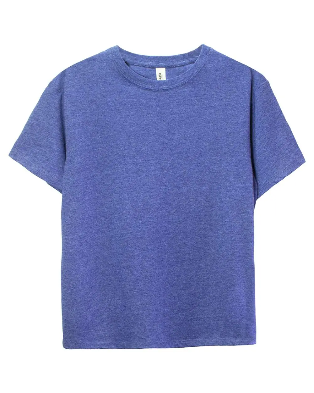 Threadfast Apparel Youth Ultimate CVC T-Shirt in Royal Heather