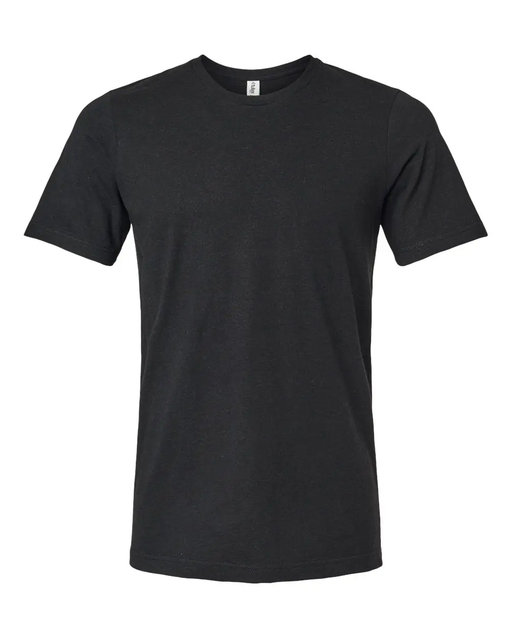 Tultex Unisex Combed CVC T-Shirt in Heather Black