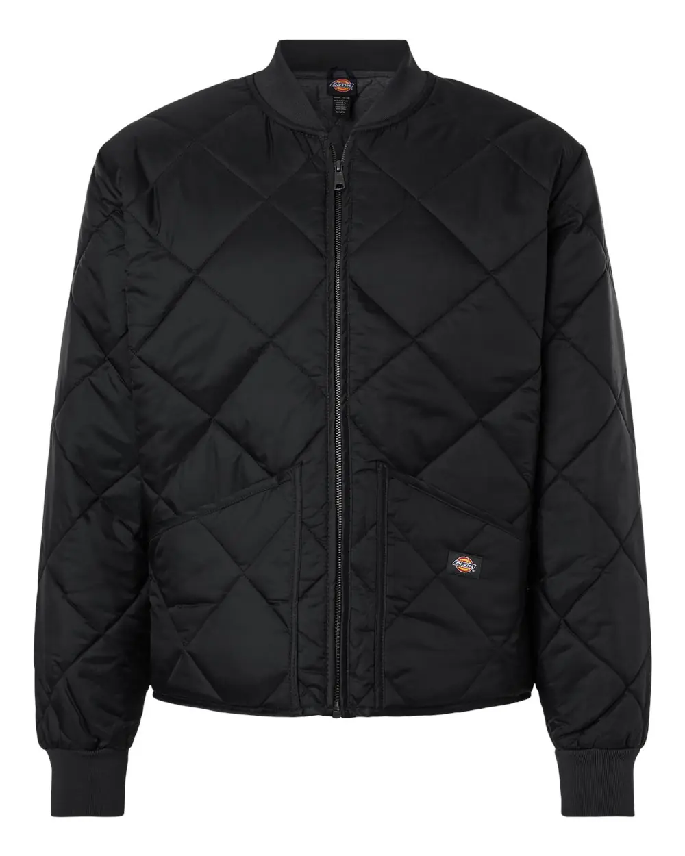 Dickies Men's Diamond Quilted Jacket in Black