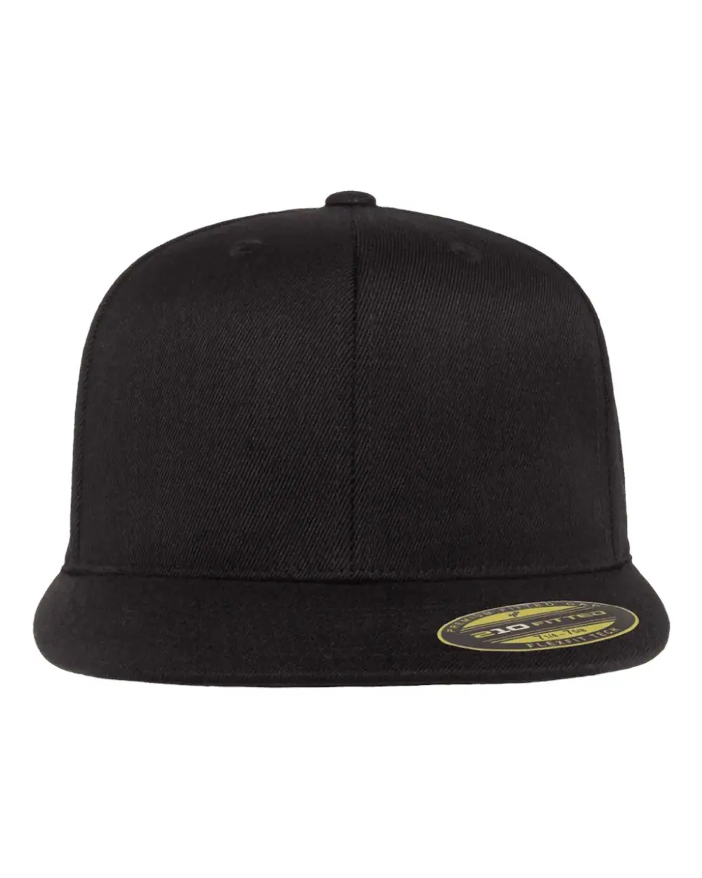 Flexfit 210® Flat Bill Cap in Black