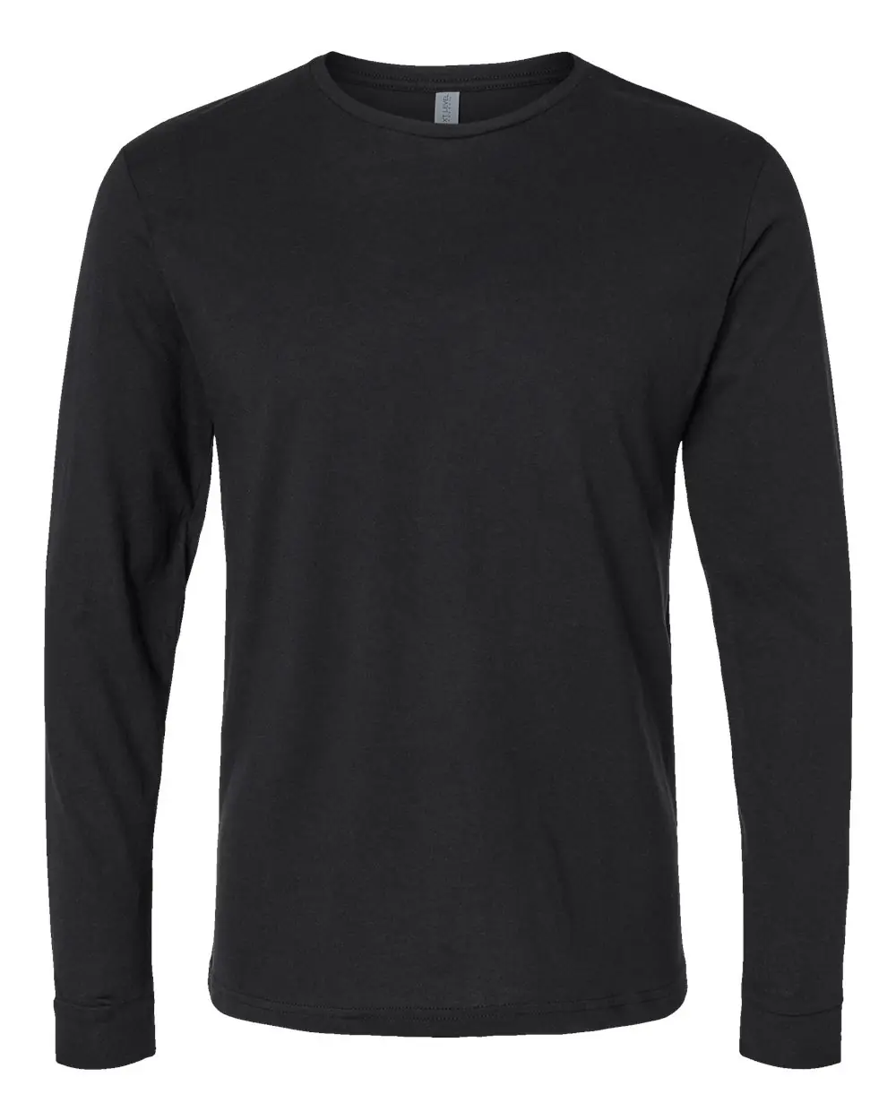 Next Level Apparel Unisex CVC Long Sleeve T-Shirt in Black