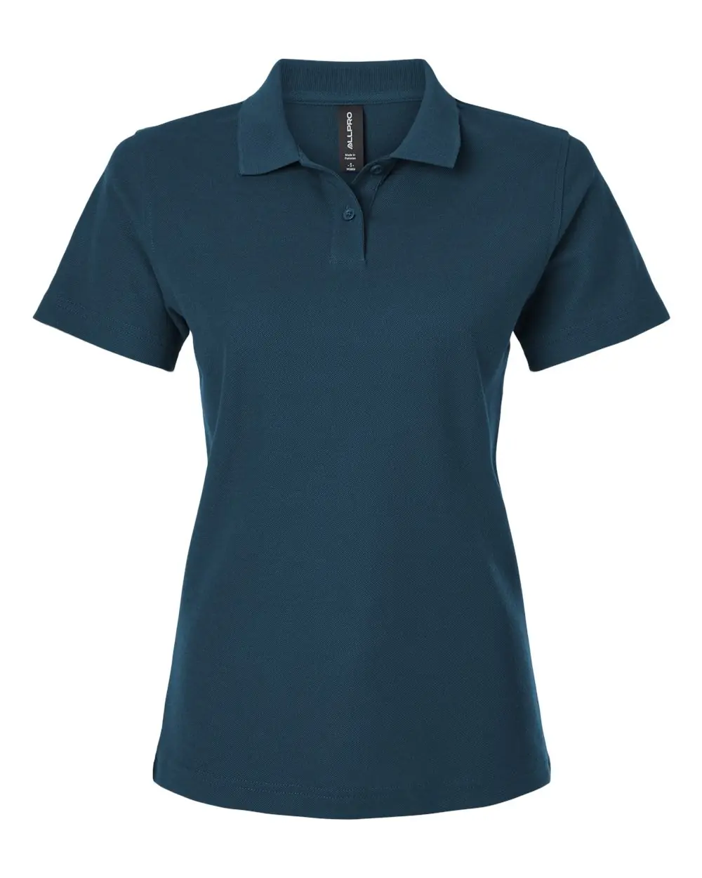 AllPro Women's Pique Polo in Atlantic Blue
