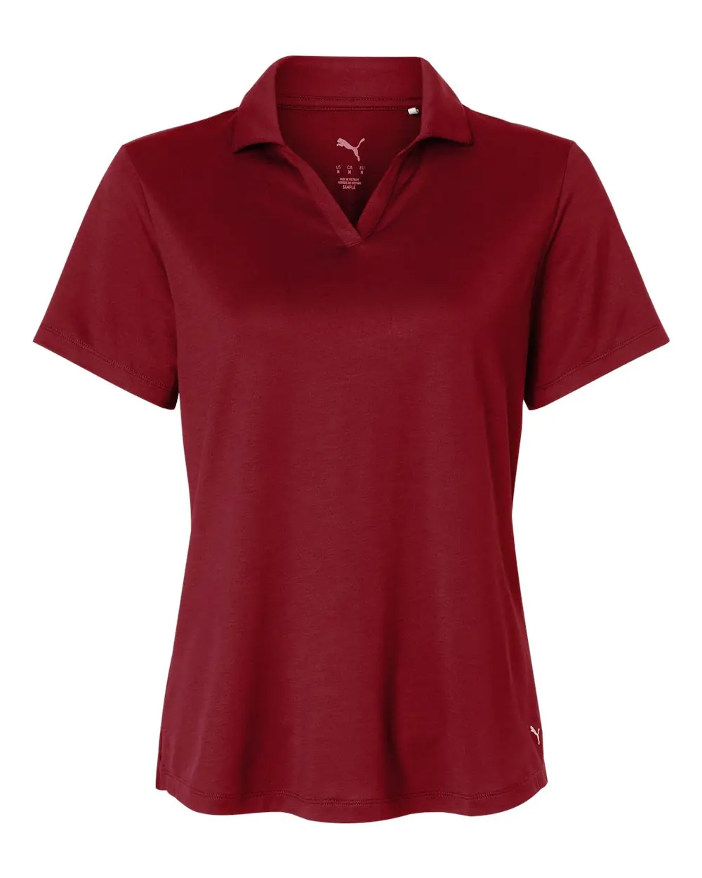 Puma Golf Women's Icon Polo 2.0 in Dark Crimson
