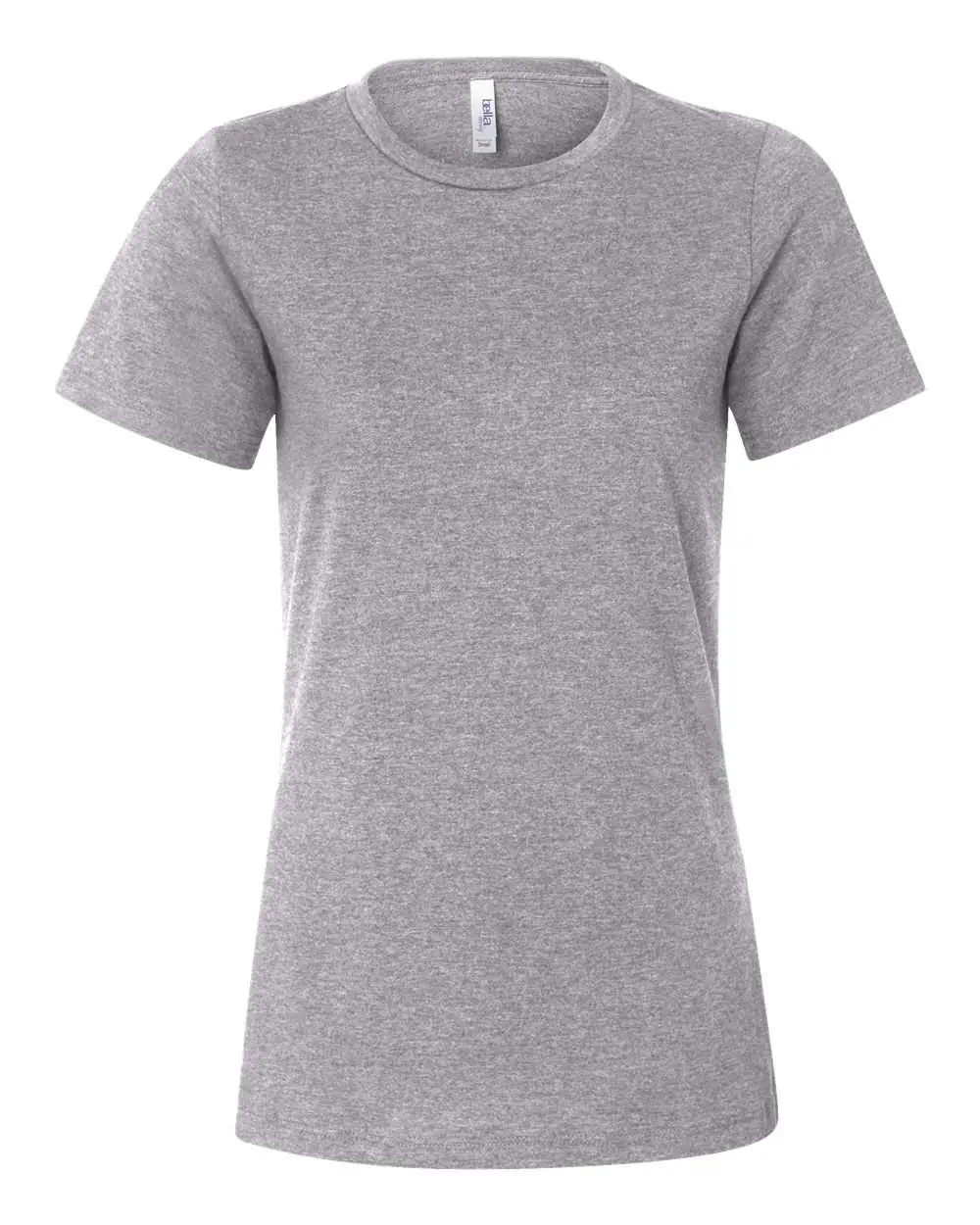 Bella + Canvas Women’s Relaxed Fit Heather CVC Tee