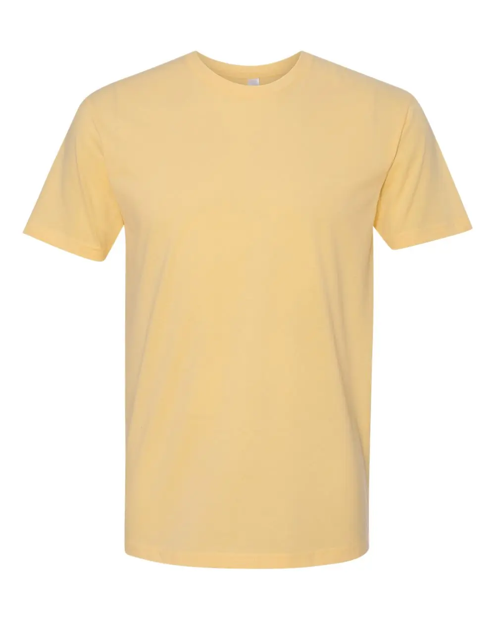 Next Level Apparel Sueded T-Shirt in Banana Cream