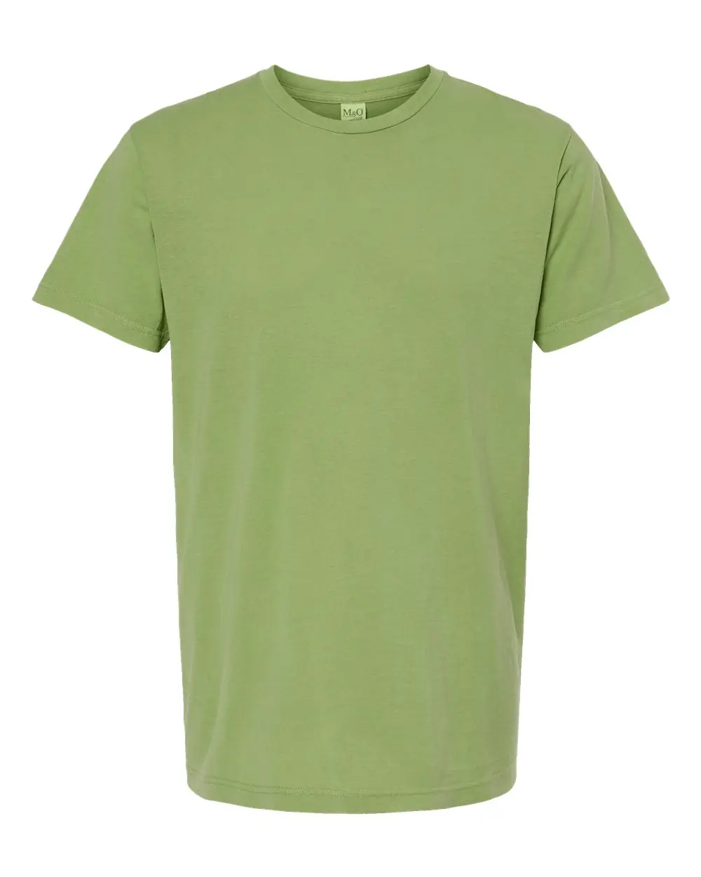 M&O Unisex Vintage Garment-Dyed T-Shirt in Aloe