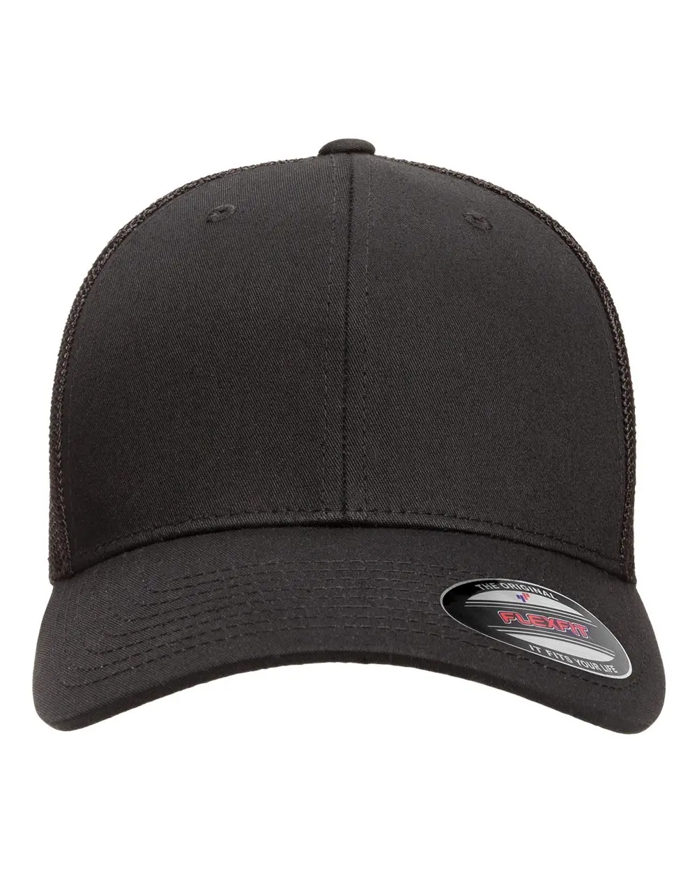 Flexfit Trucker Cap in Black