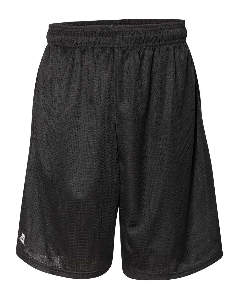 Russell Athletic Men's 9" Dri-Power® Tricot Mesh Shorts with Pockets in Black