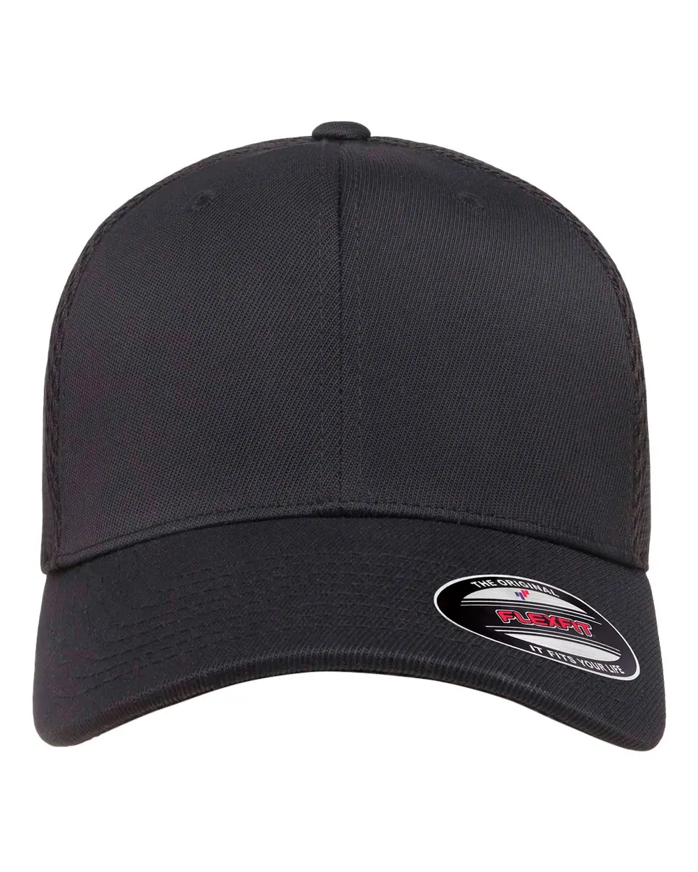 Flexfit Ultrafiber Mesh Cap in Black