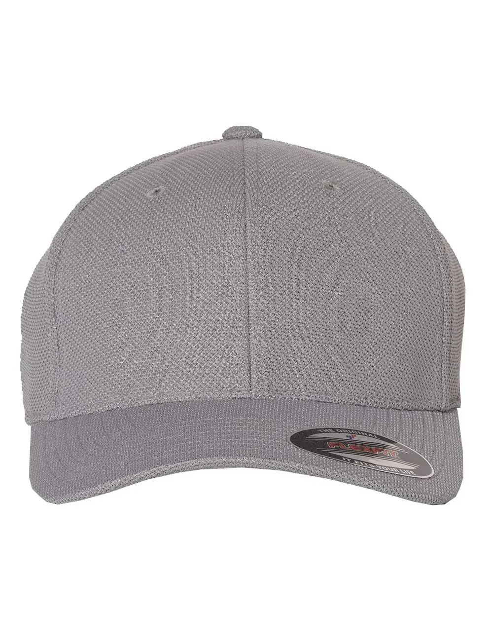 Flexfit Cool & Dry Piqué Mesh Cap in Grey