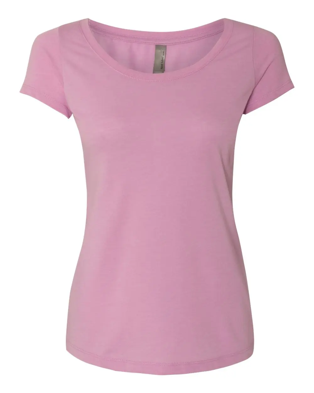 Next Level Apparel Women’s Triblend Scoop Neck T-Shirt in Vintage Lilac