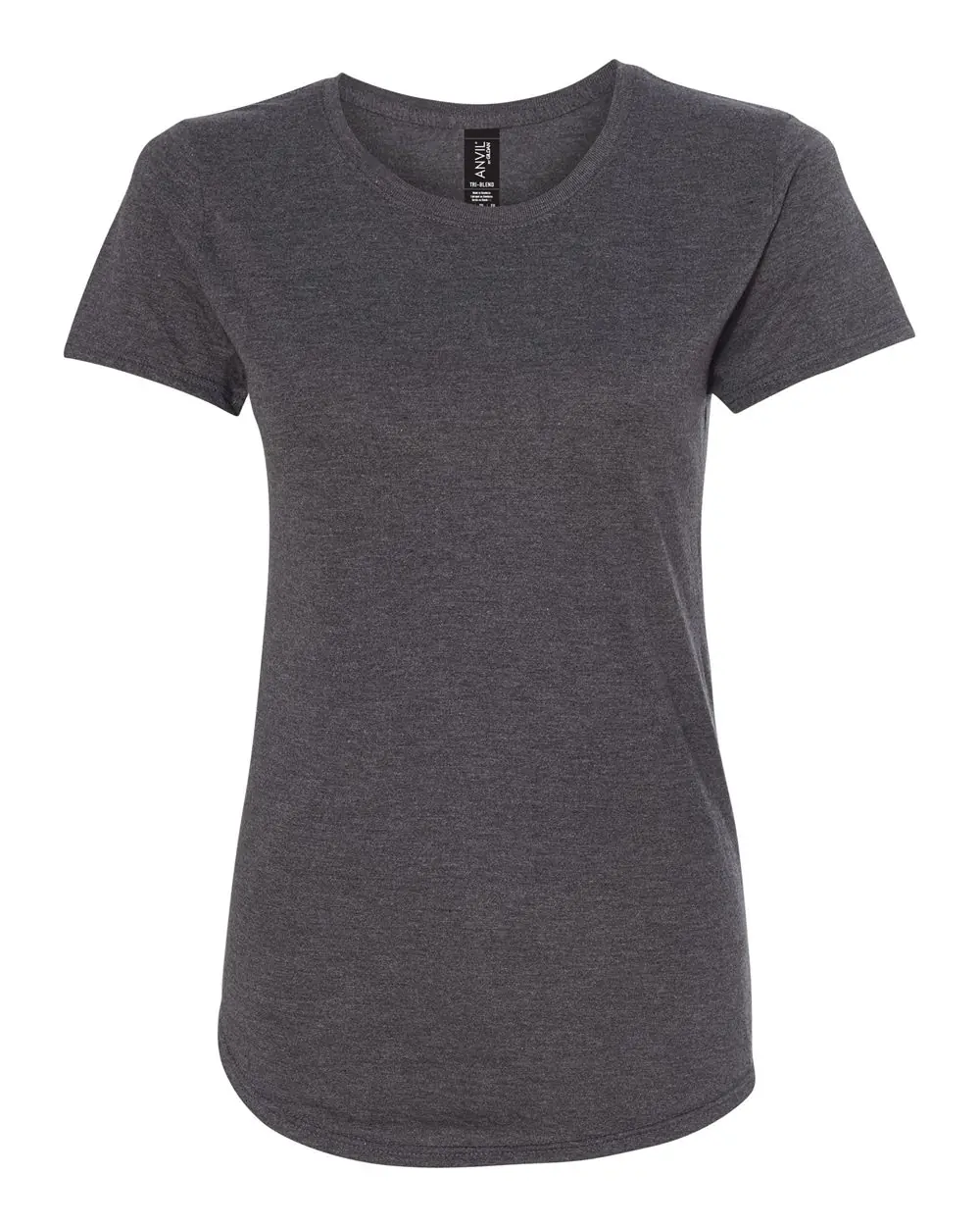 Gildan Women's Softstyle® Triblend T-Shirt in Dark Heather