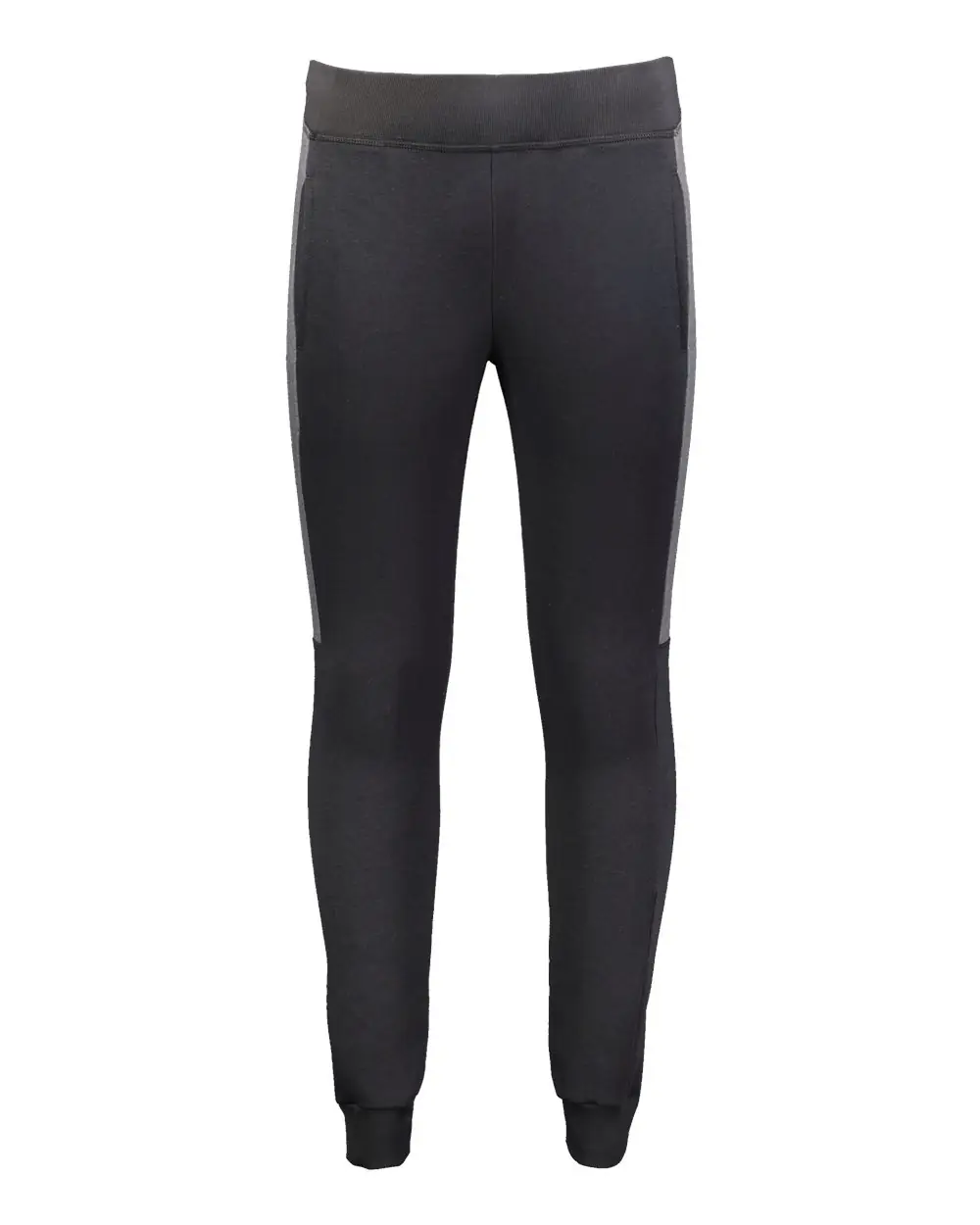 Augusta Sportswear Women's Eco Revive™ Three-Season Joggers in Black/ Carbon Heather