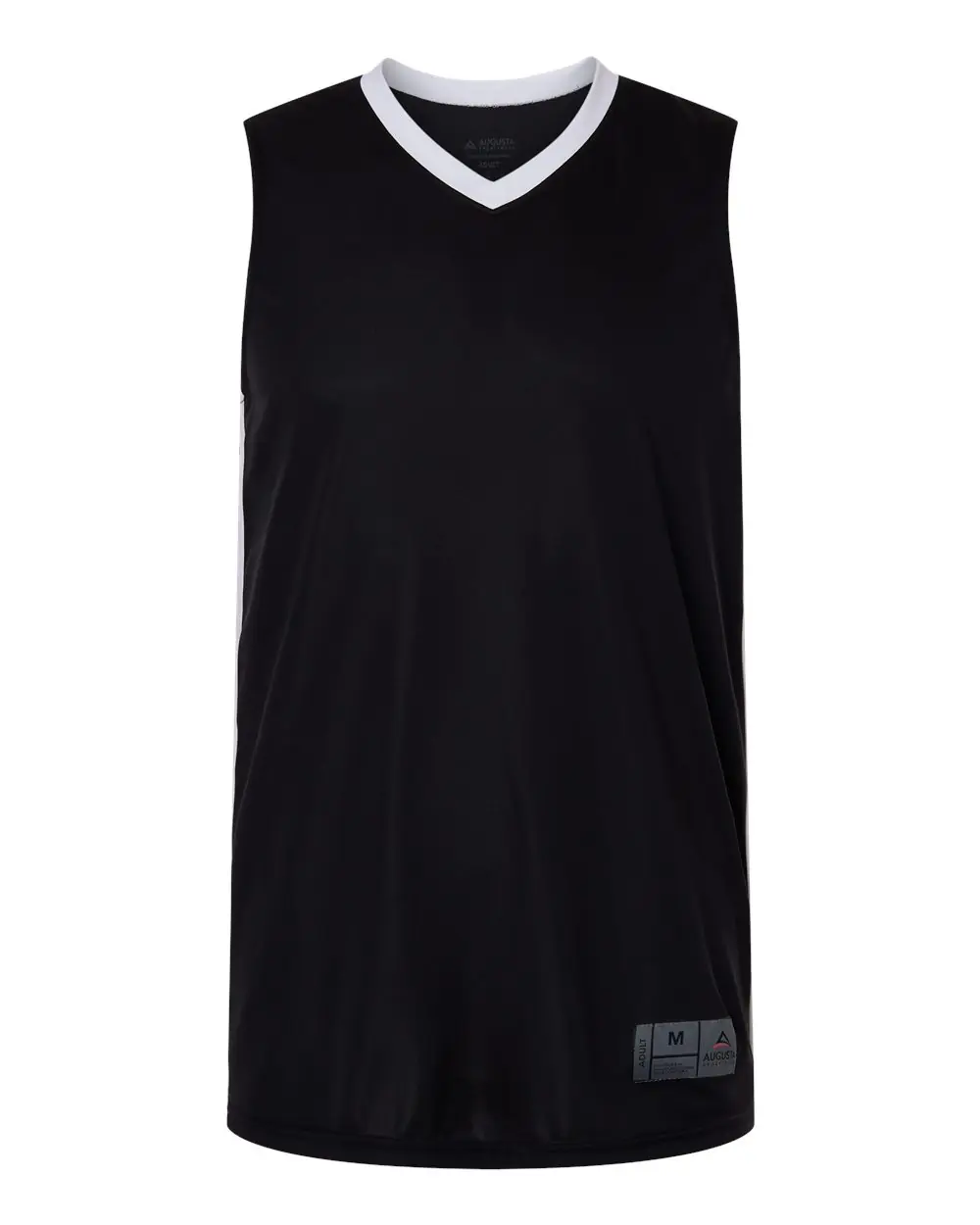 Augusta Sportswear Men's Match-Up Basketball Jersey in Black/ White