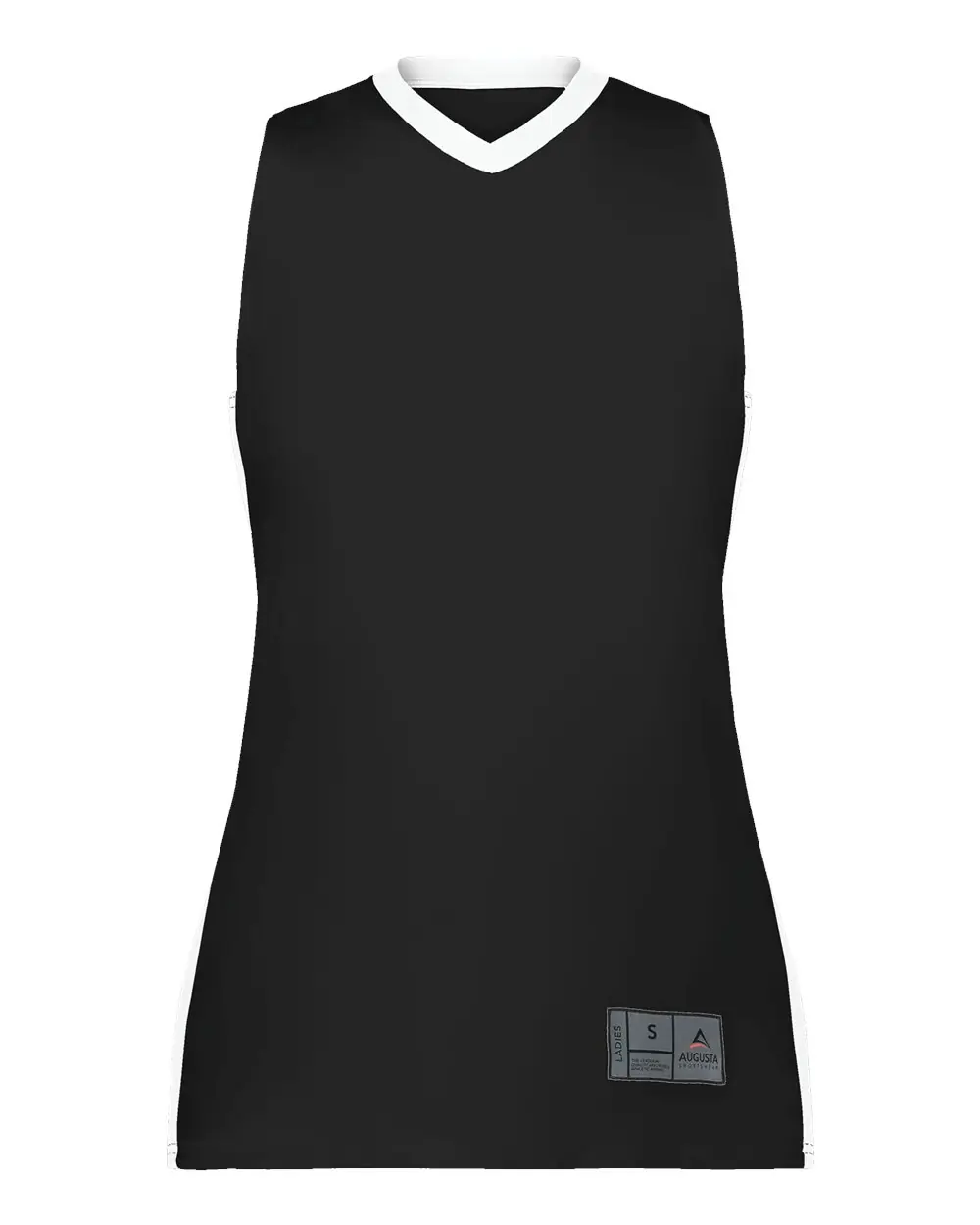 Augusta Sportswear Women's Match-Up Basketball Jersey in Black/ White