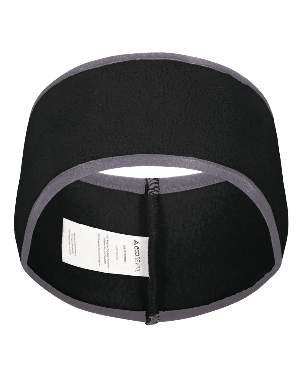 Augusta Sportswear Eco Revive™ Polar Fleece Headband in Black